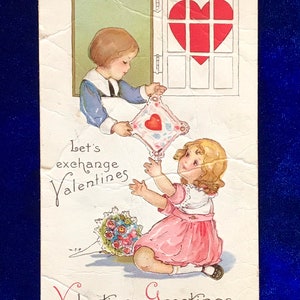 C.1912 Stecher Valentine Postcard