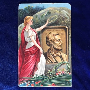1909 Lincoln Postcard C. Chapman International Art Publishing Co.