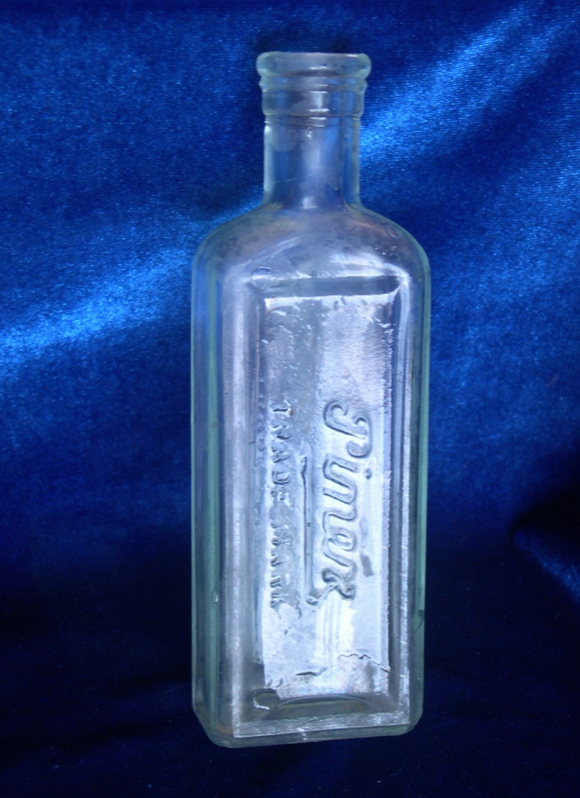 C. 1907 Antique Glass Pinex Cough Syrup Bottle Collectible Etsy