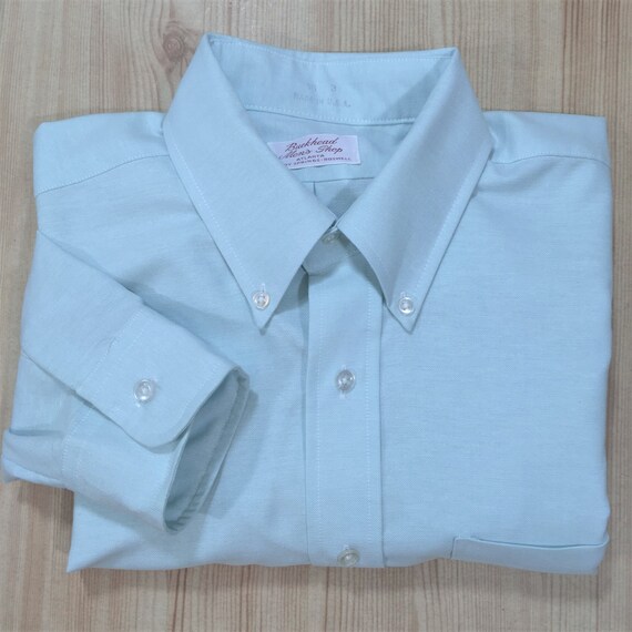mint green oxford shirt
