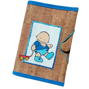 Reisdocumenthouder voor baby schattig paspoort cover baby douche cadeau veganistisch cadeau voor mama's