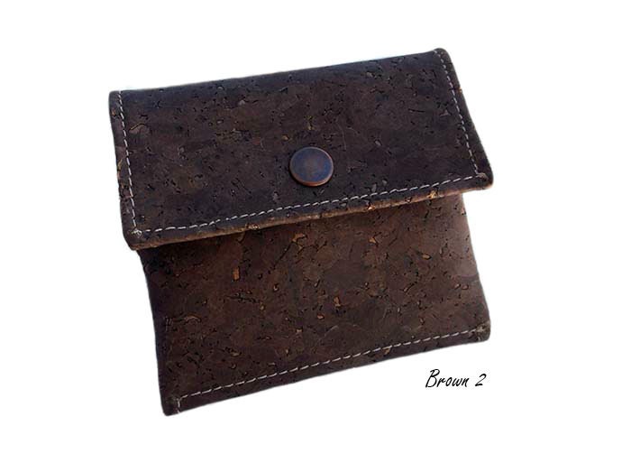 Men's Coin Purse Small Pocket Purse for Men Cork Slim Etsy