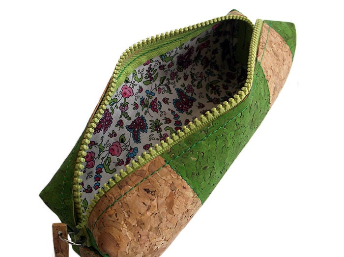 Cork Makeup Bag Cosmestic Pouch for Women School Case for - Etsy