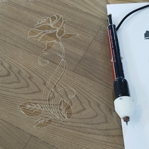 Cutart USB Schablonenschneider: Hot Tip Elektrostift für Kunsthandwerk Bild 7