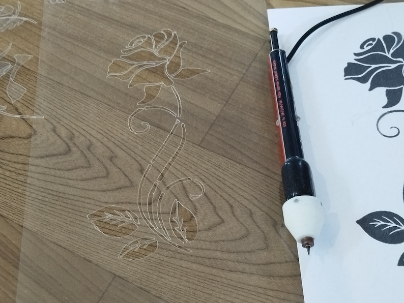 Cutart USB Schablonenschneider: Hot Tip Elektrostift für Kunsthandwerk Bild 7