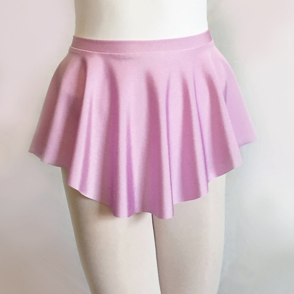 dance pleated mini skirt / purple mauve