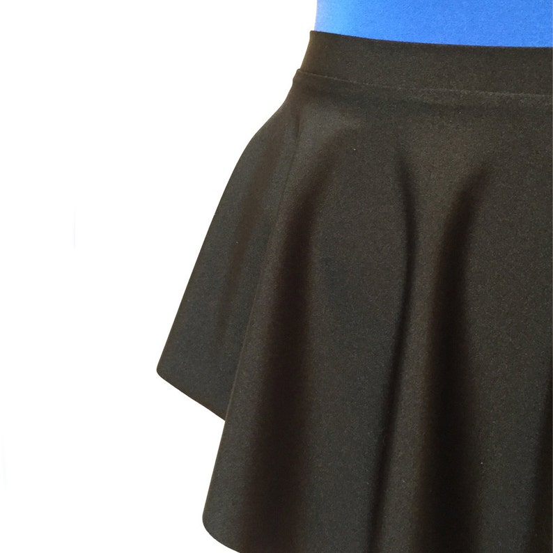 Ballet Classic Black Nylon/ Spandex Dance Skirts Royall Etsy