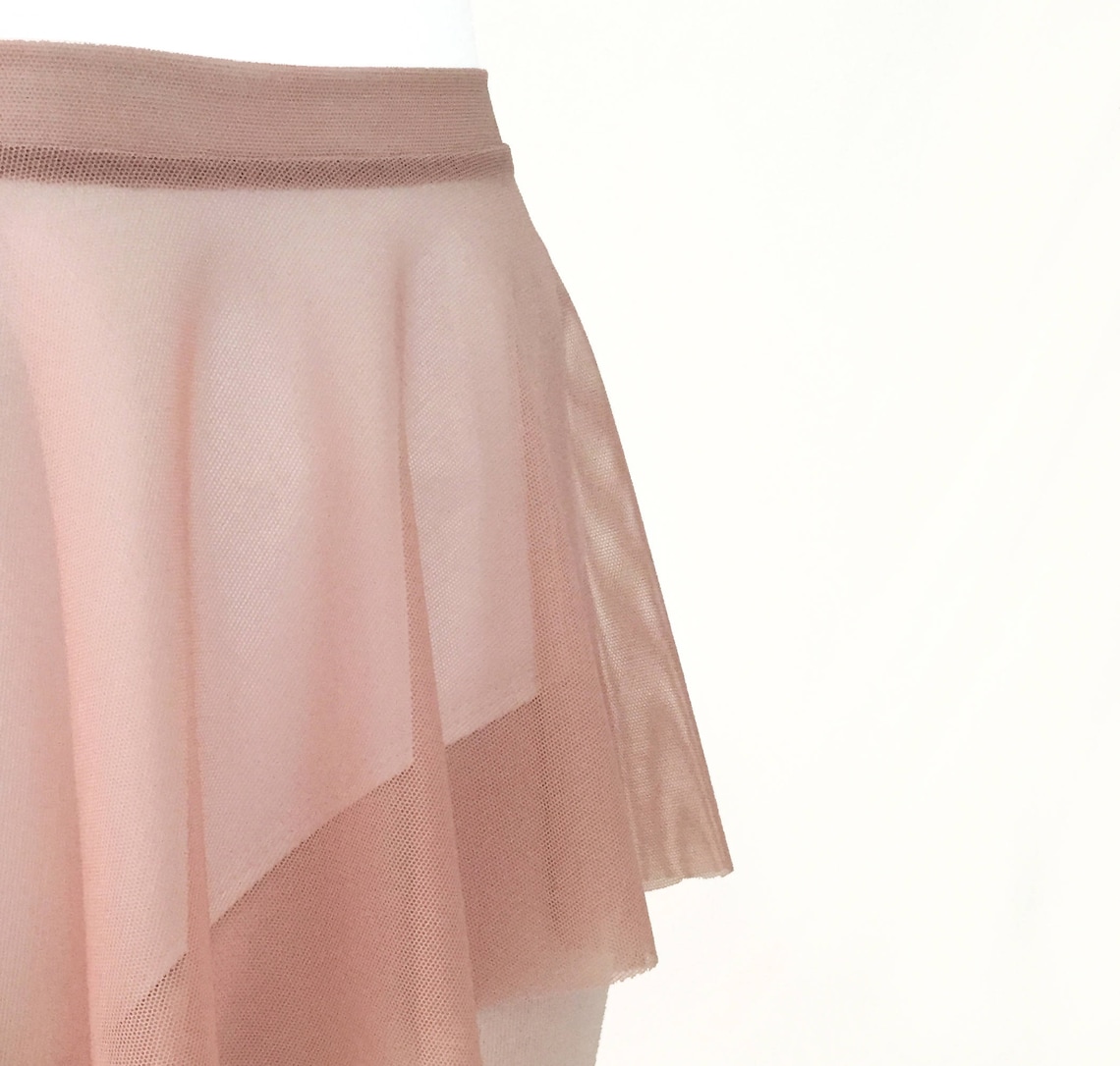 Ballet Skirt | Floral Mesh SAB Mini Skirt