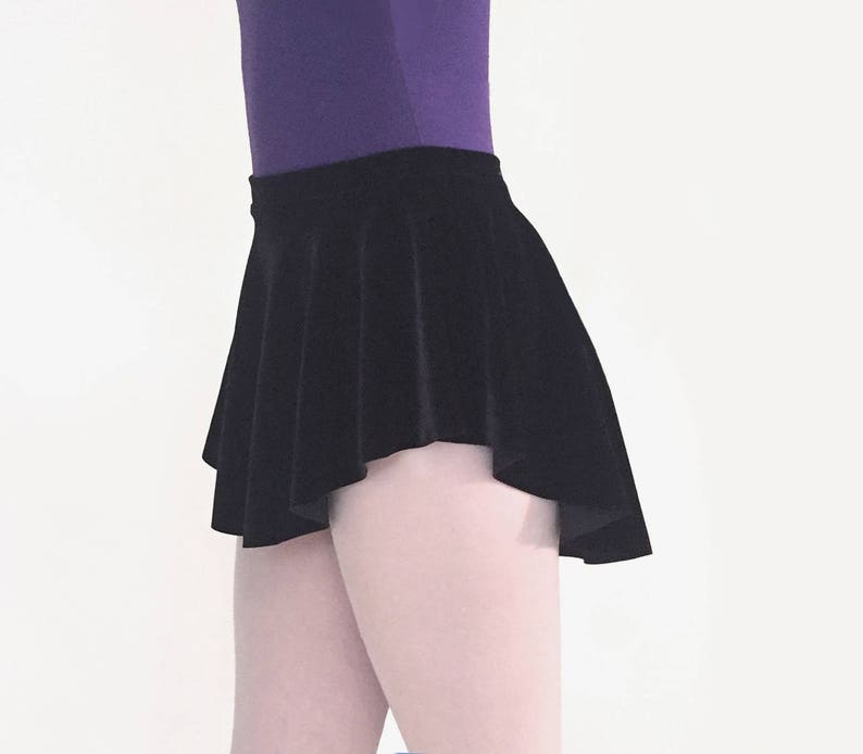 Velvet Ballet Dance Skirt BLACK SAB Skirt Royall Dancewear Etsy