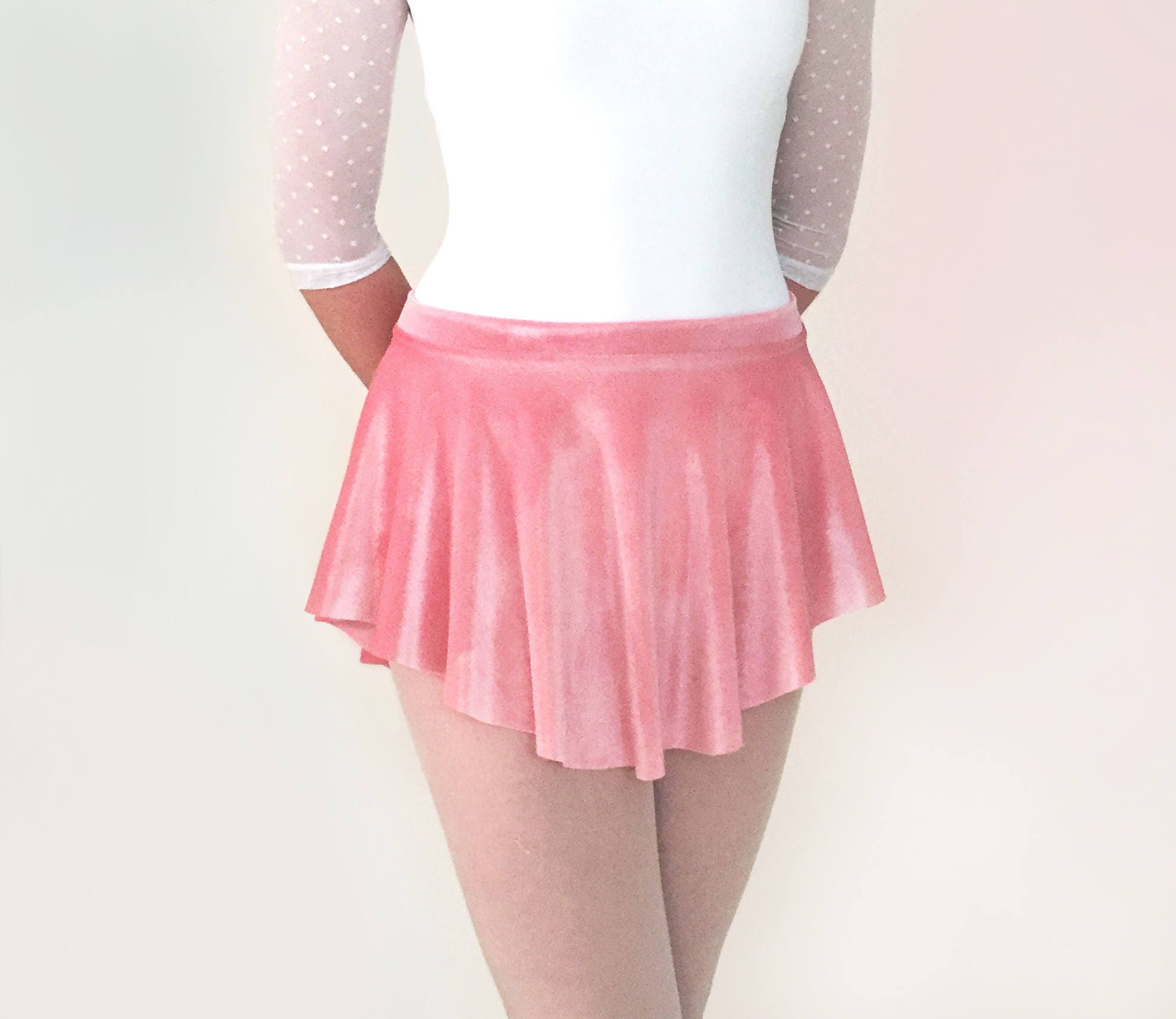 Pink Velvet Ballet Skirt Girl's and Women's Sizes Etsy