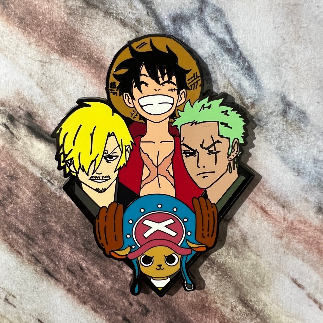 One Piece Monkey D Luffy - Roronoa Zoro And Sanji Pin for Sale by  Jacqueline4546