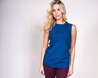 Muscles & Lace (Navy)