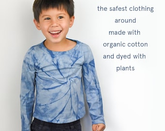 Plant-dyed Swirl Tees