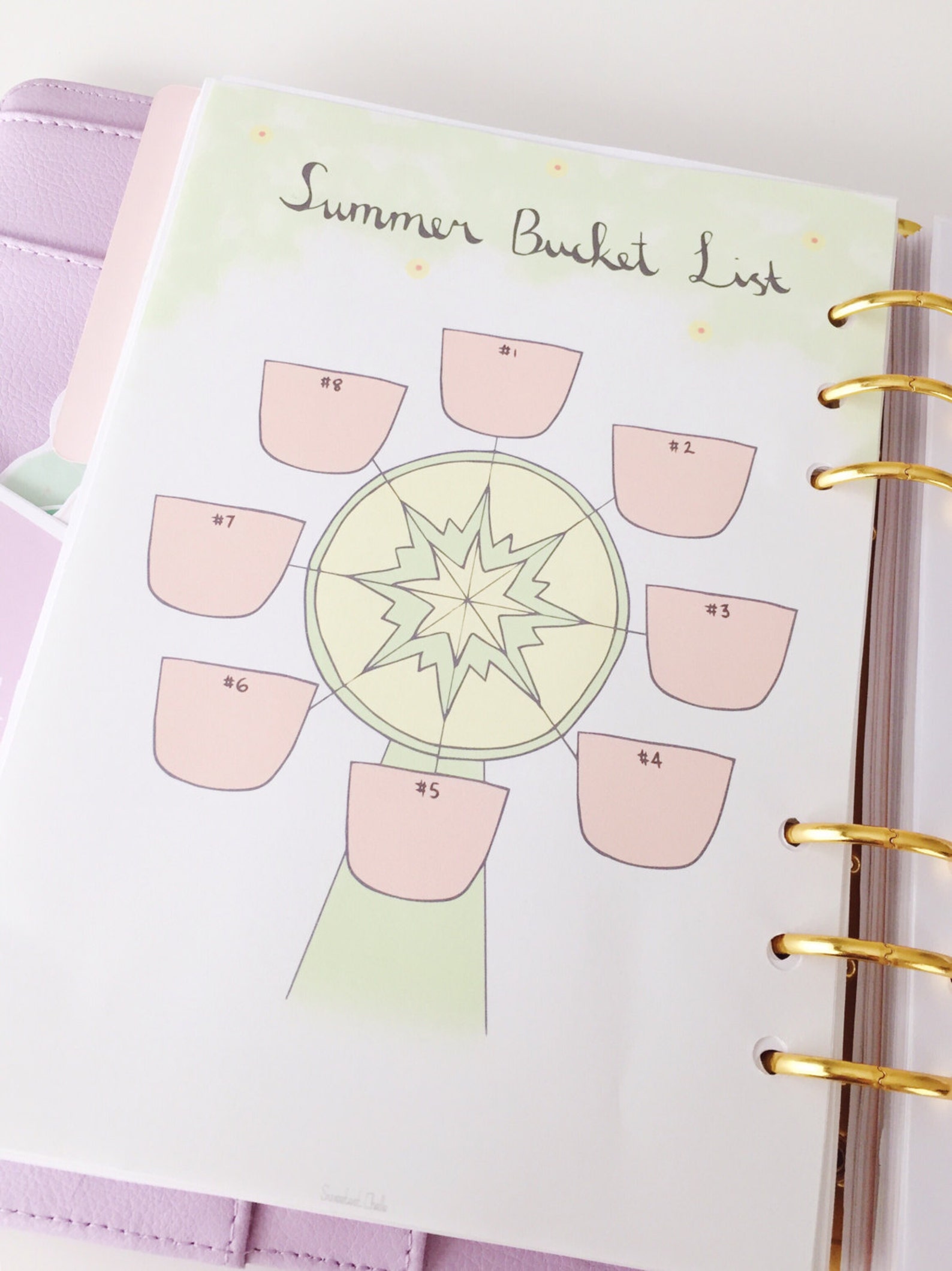 Cute Printable A5 Page Summer Bucket List Printable Bucket Etsy Australia Cute Printable A5 Page Summer Bucket List Printable Bucket Etsy Australia