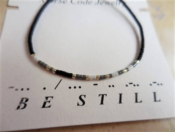 morse code bracelets etsy