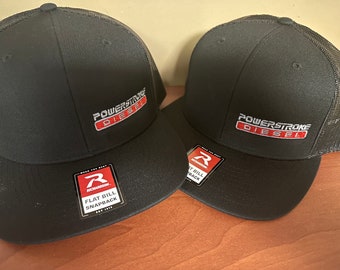 511 Richardson flat bill hat with PowerStroke logo