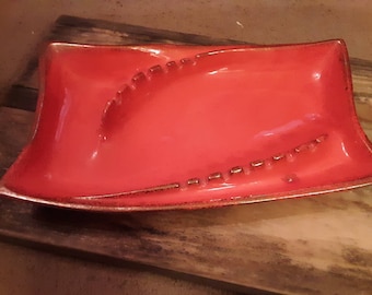 レトロ時代のカリフォルニアオリジナル311オレンジとゴールドトリムの