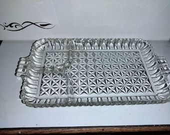 Vintage Anchor Hocking Snack Luncheon Plate