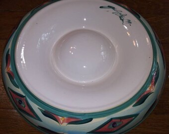Gail Pittman Tuscan Trellis Chip and Dip Server