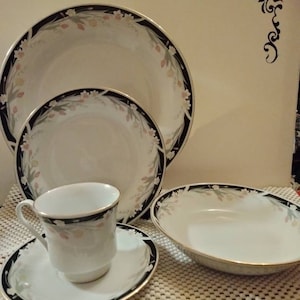 Retro Fine China Tienshan Marke Michelle Muster