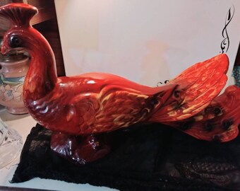 Vintage MCM Maurice of ca peacock