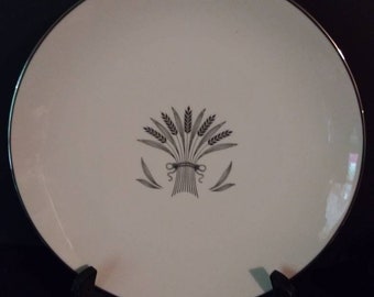 Regency by Francisan Circa mid 50s. Center Wheat Platinum. China