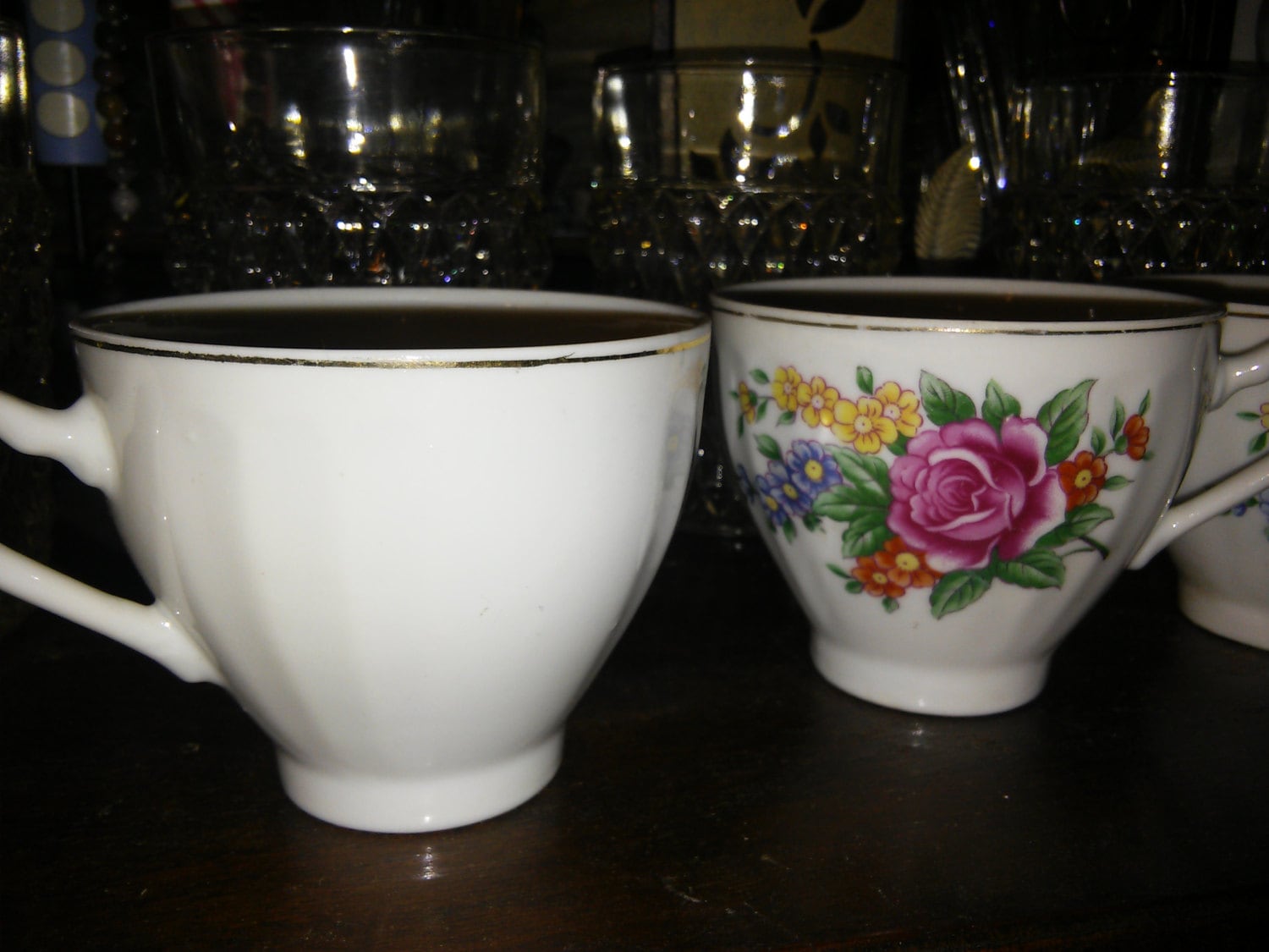 Vintage Porcelain Made in Japan Tea Cups Set of 4. Etsy