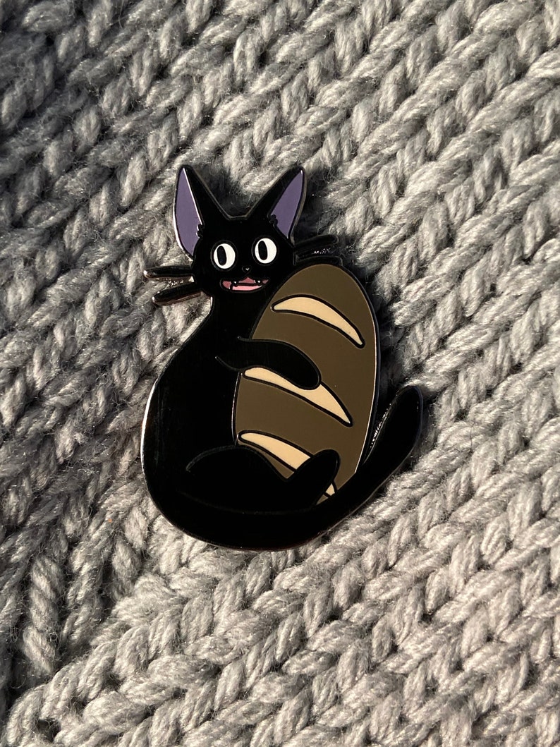 Jiji Delivery Hard Enamel Black Nickel image 1