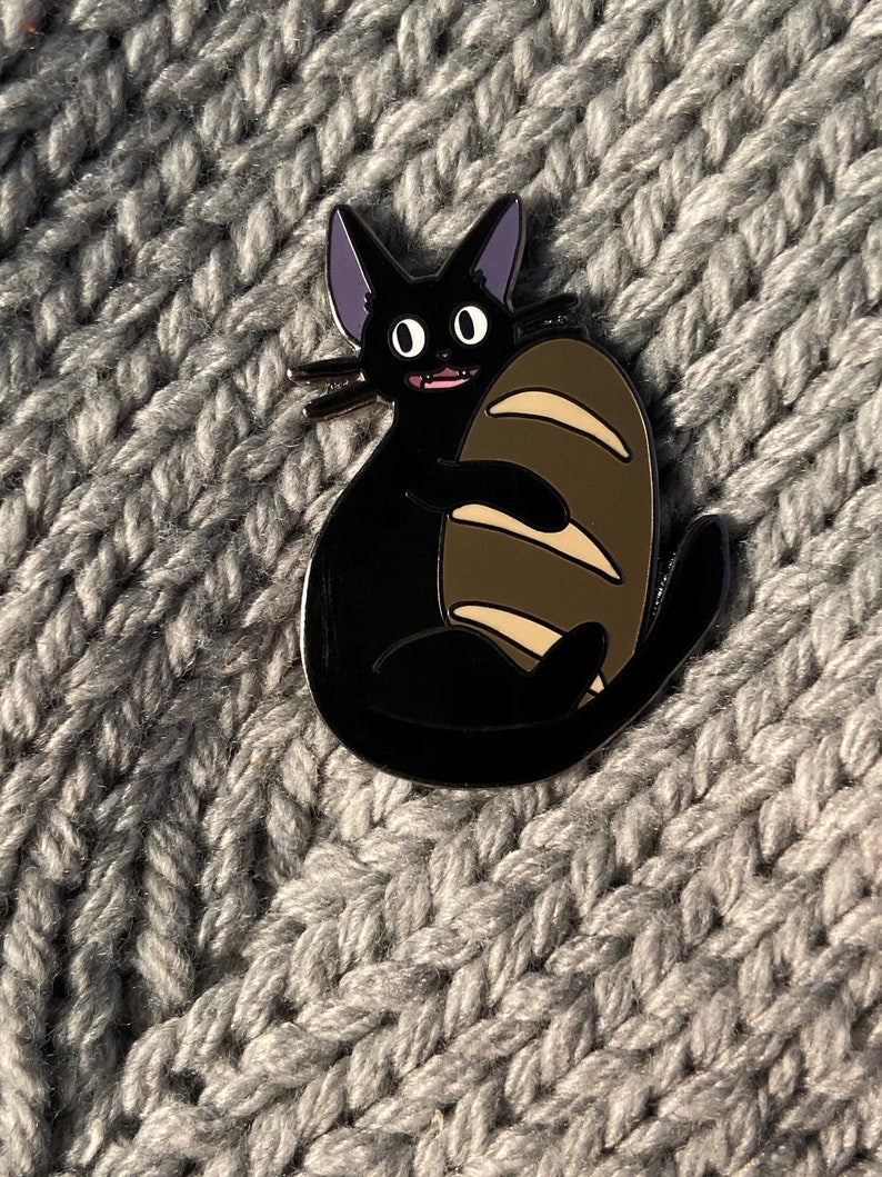 Jiji Delivery Hard Enamel Black Nickel image 3