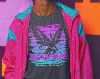 Mothman T Shirt | Last Podcast on the Left Shirt | Retro Vintage Cryptid Shirt | LPOTL