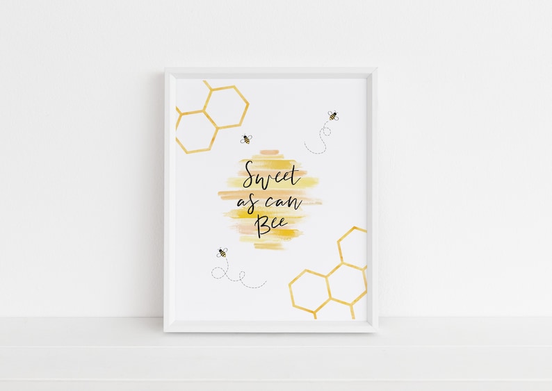 EDITABLE First Bee Day Birthday Invitation, Honey Invitation Template, Have You Heard the Buzz First Birthday, Honey Bee Invite image 10