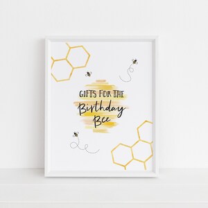 EDITABLE First Bee Day Birthday Invitation, Honey Invitation Template, Have You Heard the Buzz First Birthday, Honey Bee Invite image 9