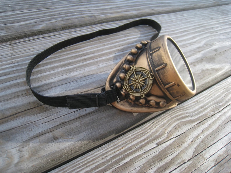 Steampunk Goggles Burning Man Monocle Festival Cosplay Costume Gift Idea