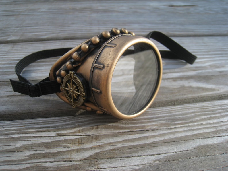 Steampunk Goggles Burning Man Monocle Festival Cosplay Costume Gift Idea