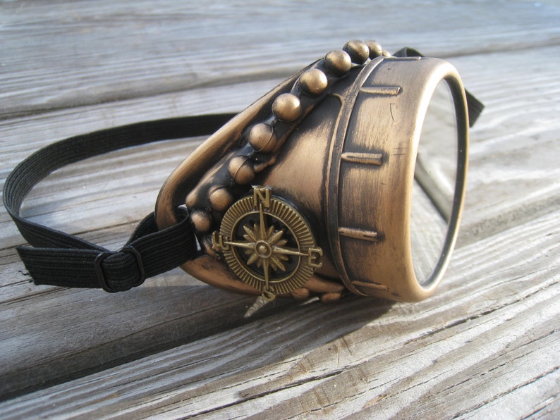 Steampunk Goggles Burning Man Monocle Festival Cosplay Costume Gift Idea