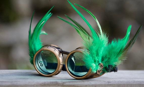 Occhiali steampunk, occhiali steampunk, accessori steampunk costume steampunk  Occhiali rave Steampunk Occhiali vittoriani -  Italia