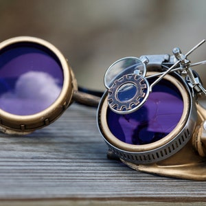 Steampunk Goggles, steam punk goggles, steampunk costume steampunk accessories Rave Glasses Steampunk Victorian goggles