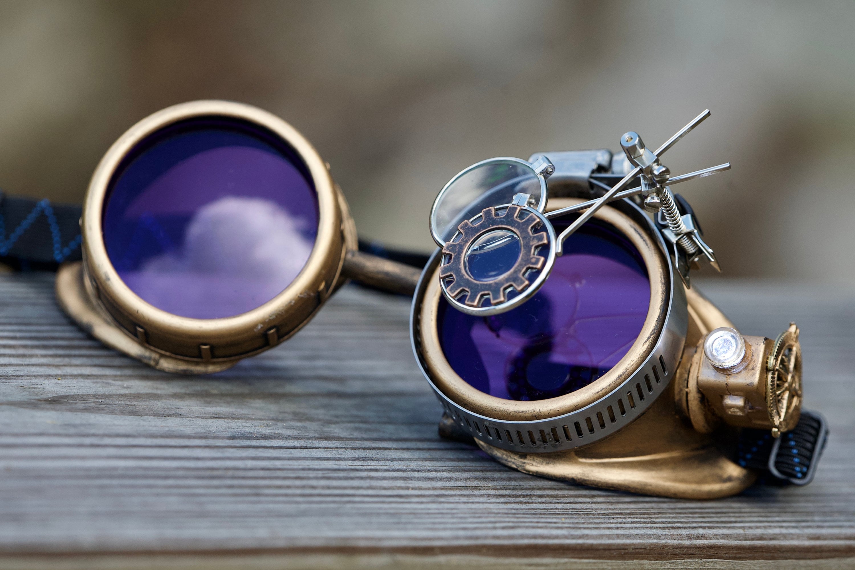 6pcs Eye Decals Womens Steampunk Clothing Steampunk Accessories Steampunk  Mask Clock Part Gears 