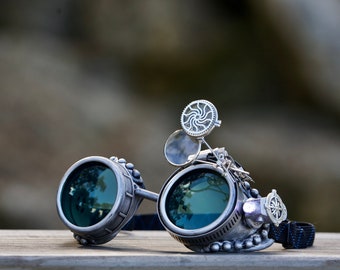 Steampunk Goggles, steam punk goggles, steampunk costume steampunk accessories Rave Glasses Steampunk Victorian goggles