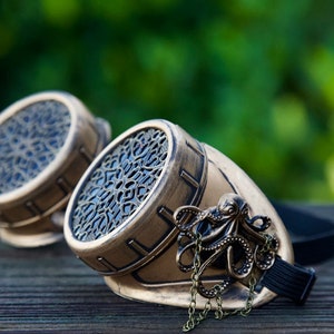 Steampunk Goggles, steam punk goggles, steampunk costume steampunk accessories Rave Glasses Steampunk Victorian goggles