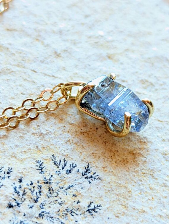 Rough Sapphire Crystal Pendant Rough Sapphire Crystal Pendant
