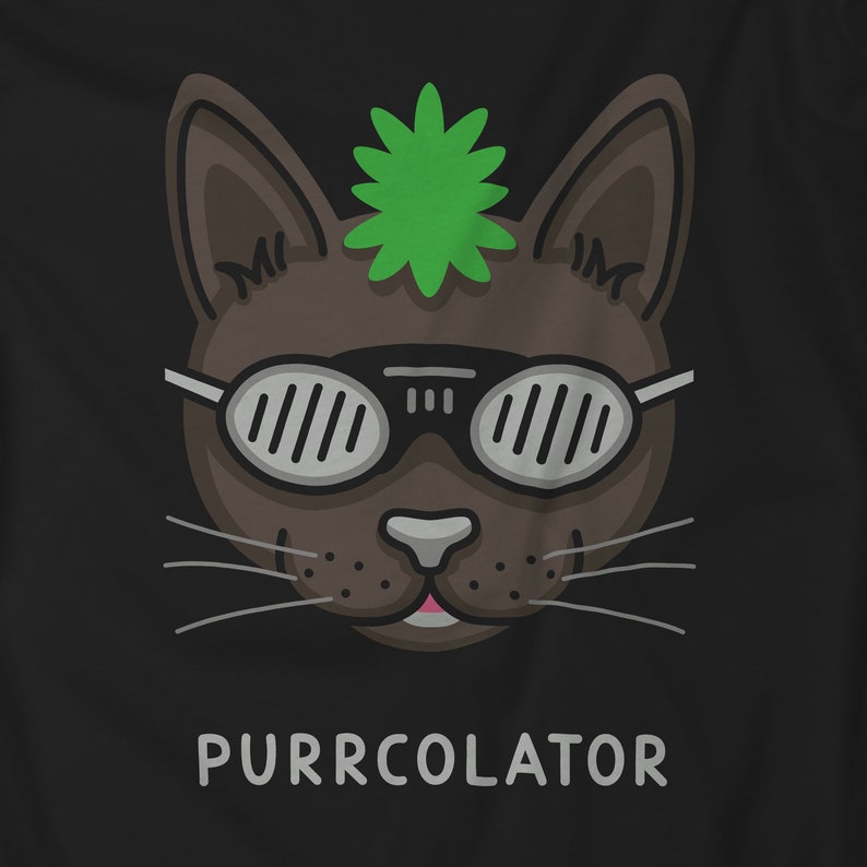 Time for the Percolator Purrcolator Techno DJ Cat Music Etsy