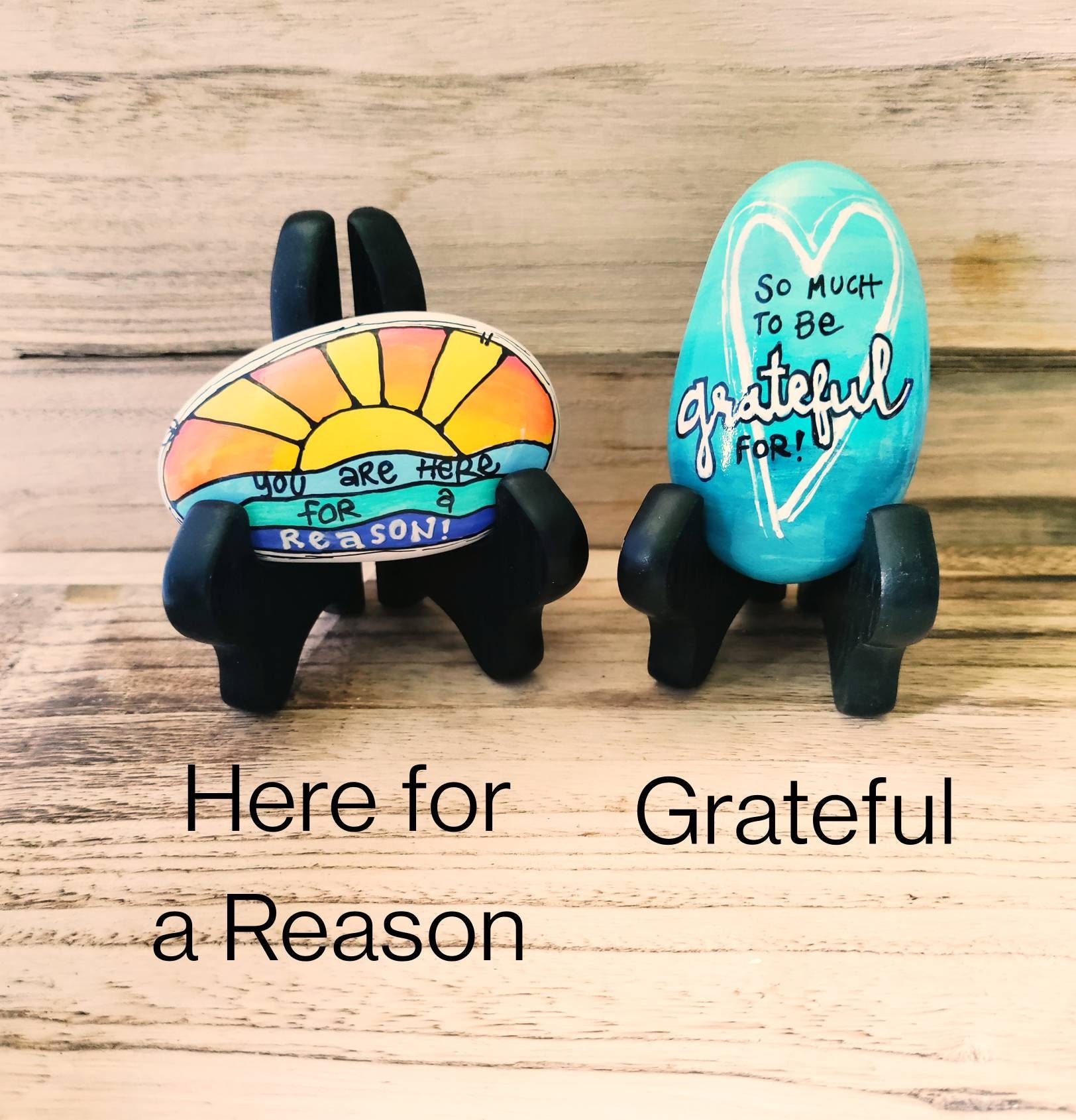Hand-painted Inspirational Rocks: Motivational Comforting Gifts, You ...