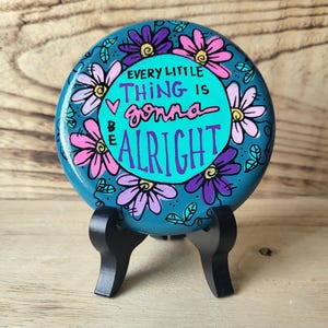 Inspirational Rocks, Painted Rocks, Motivational Gifts, Inspirational Quotes, Motivational Quotes, Kindness Rocks, Rock Art, Happy Rocks