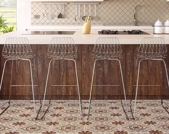 Vinyl keukenmat | Niet-absorberende PVC-vinyl keukenmat | Modern linoleumtapijt voor de keuken PVC-mat voor de keuken