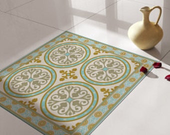 floor tile spanish tiles vinyl flooring bathroom decal stickers decals kitchen fliesenaufkleber sku traditional sold