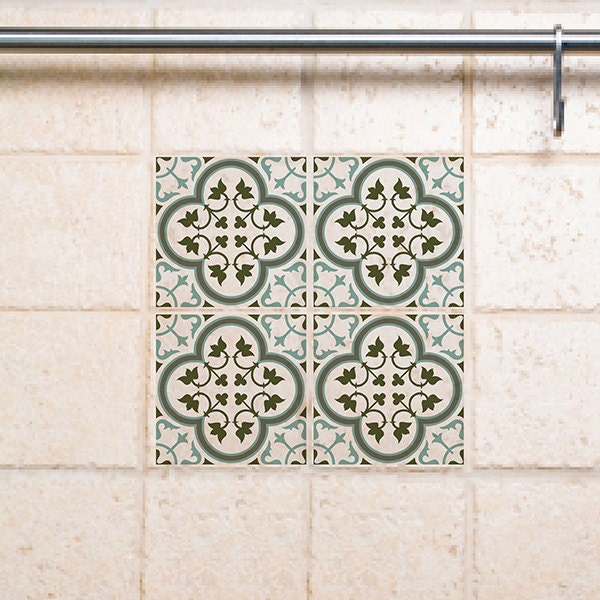 Tile Decals Kitchen/Bathroom tiles vinyl floor tiles free shipping - design 170