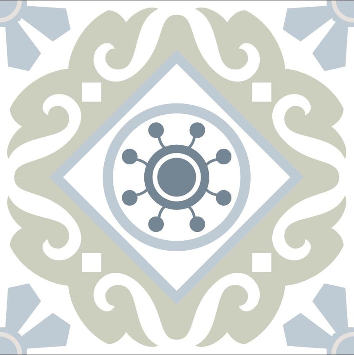 Floor Tile Decals/stickers Vinyl Decals Vinyl Floor Self | Etsy