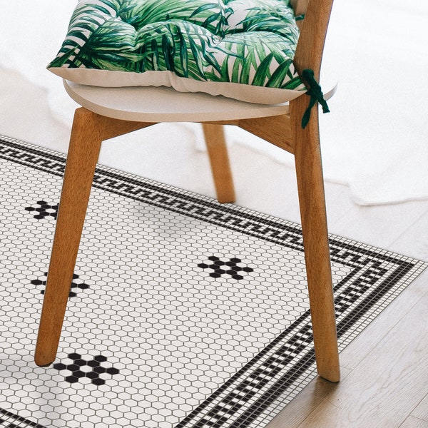 Vinyl Floor Mat Etsy