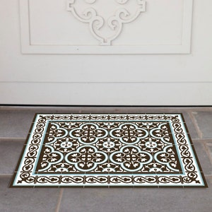 Alfombra de puerta de PVC, alfombra de bienvenida, alfombra de azulejos, alfombra de perro, alfombra de mascotas, alfombra de confort, reacomién, 171